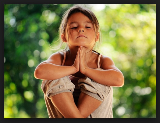 Meditate child 3
